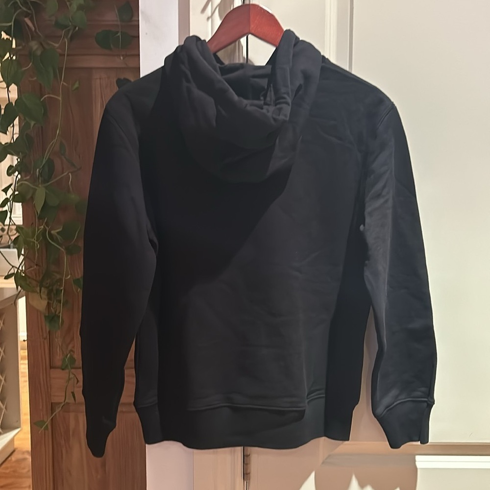 ๐ NWT LANVIN 100% cotton black mother & child pull over hoodie small - Picture 11 of 15